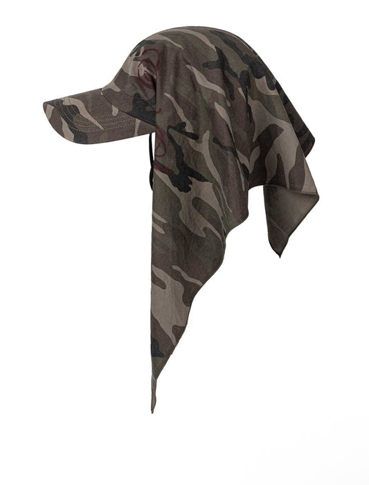 2000archives - STRAPPY SCARF CAP (CAMO) (해외배송 가능상품)
