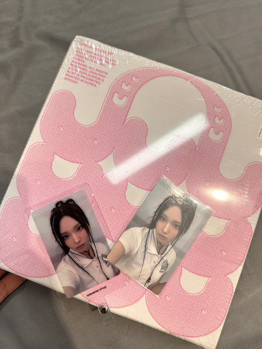 NewJeans 2nd EP 'Get Up' Bunny Beach Bag ver. (Newjeans Pink)包特典hyein