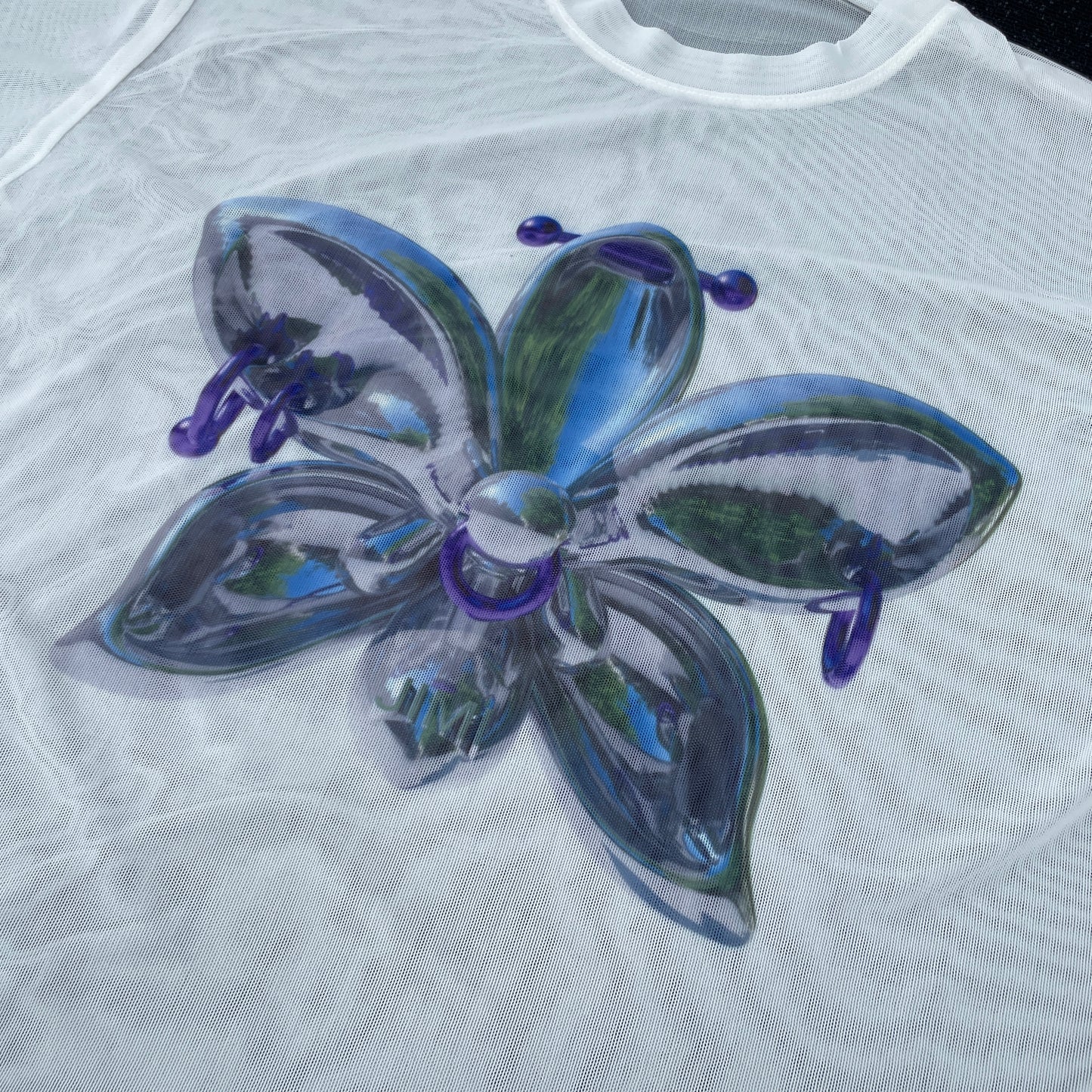 ORCHID MESH TOP