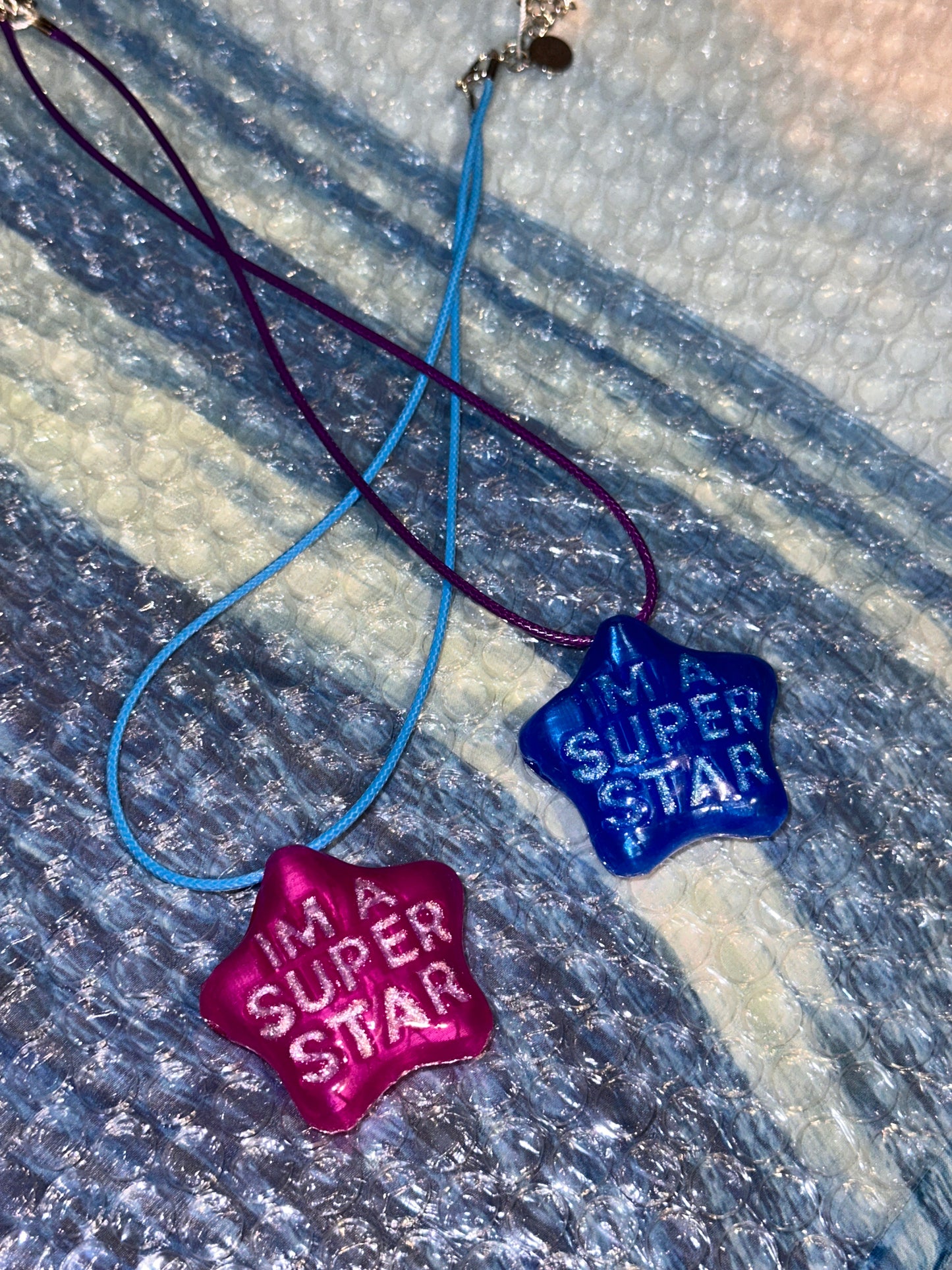 SUPER STAR NECKLACE [BLUE]