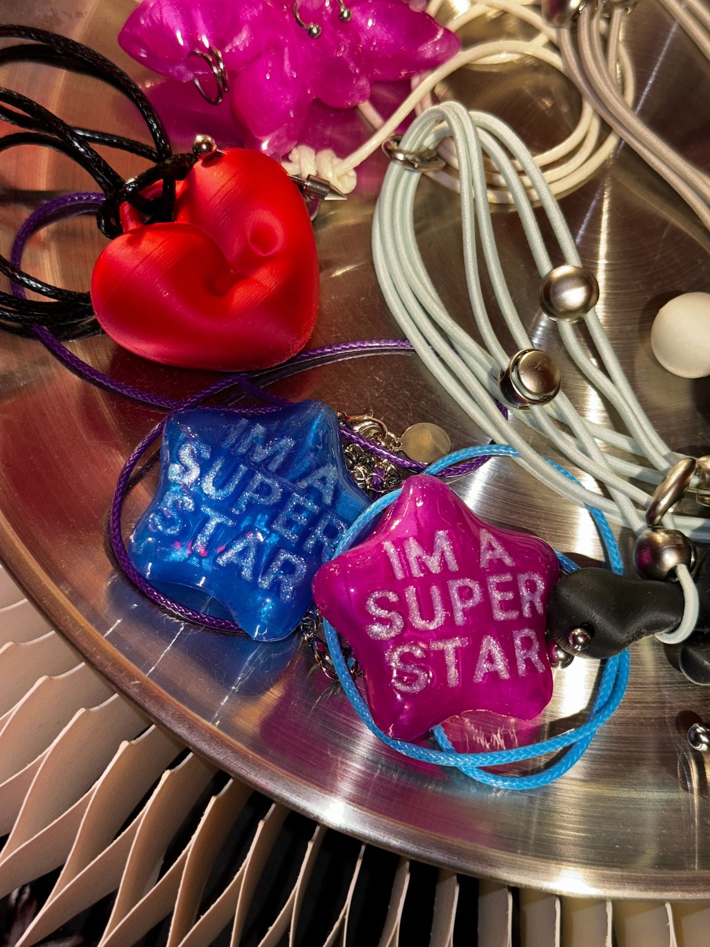 SUPER STAR NECKLACE [BLUE]