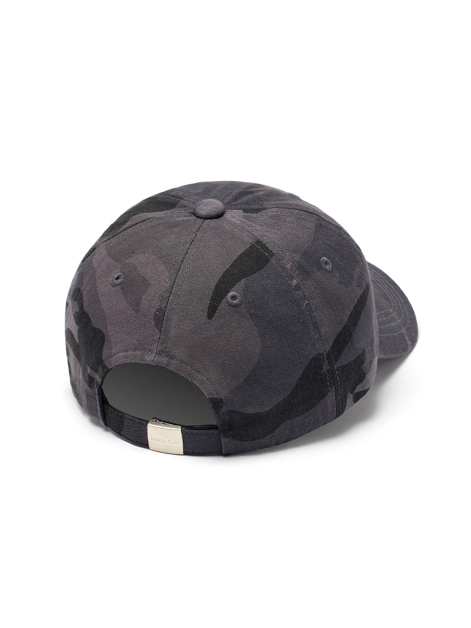 Matin Kim - CAMOUFLAGE LOGO BALL CAP IN CHARCOAL