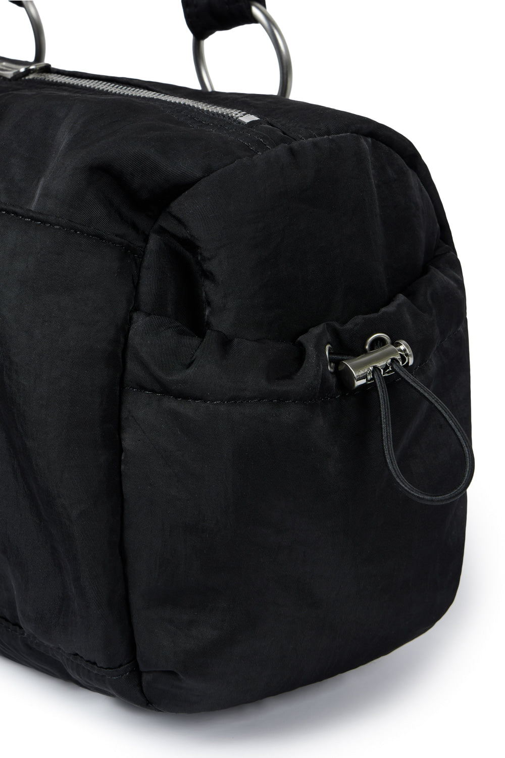 IUGA - Nylon Eyelet Duffle Bag (Black)