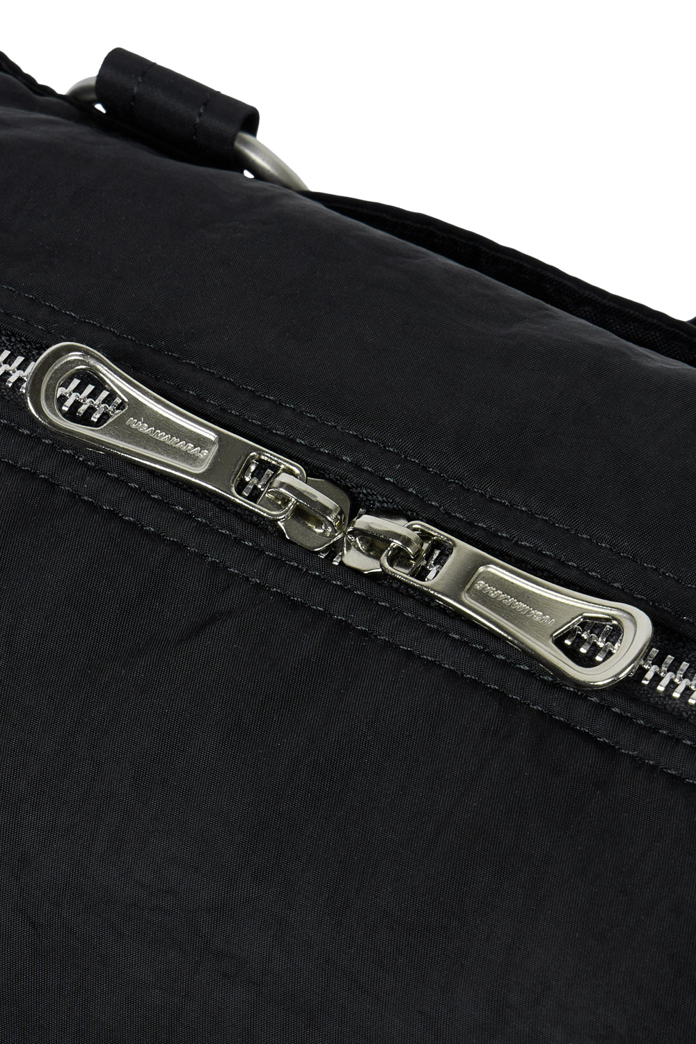 IUGA - Nylon Eyelet Duffle Bag (Black)