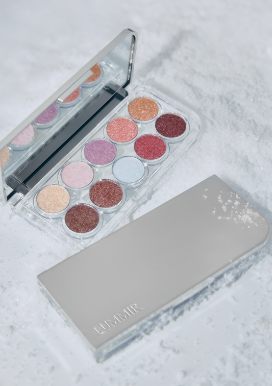 LUMMIR - Light On Eyes Shadow All Glitter Palette 00 Glitter Ornament