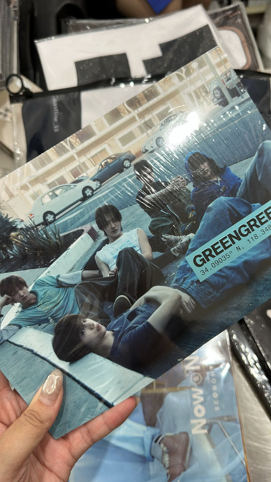 [STOCK] CORTIS “The 2nd EP [GREENGREEN]”  (BRIDGE ver. / STREET ver. / STUDIO ver.)