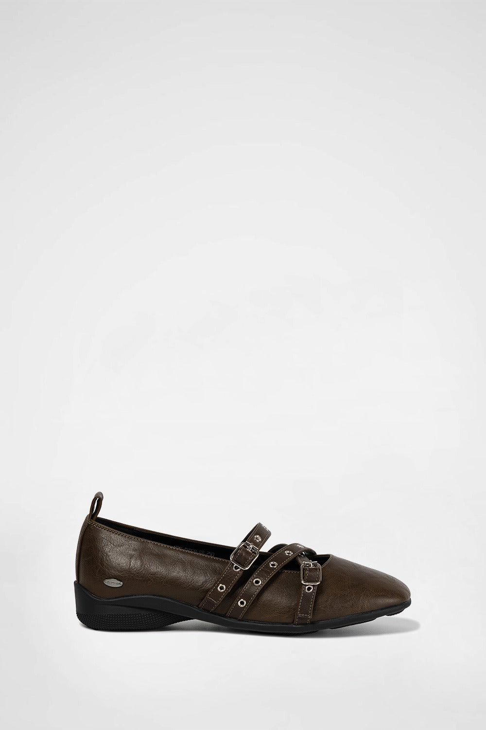 khiho - TRIVEL FLAT BROWN