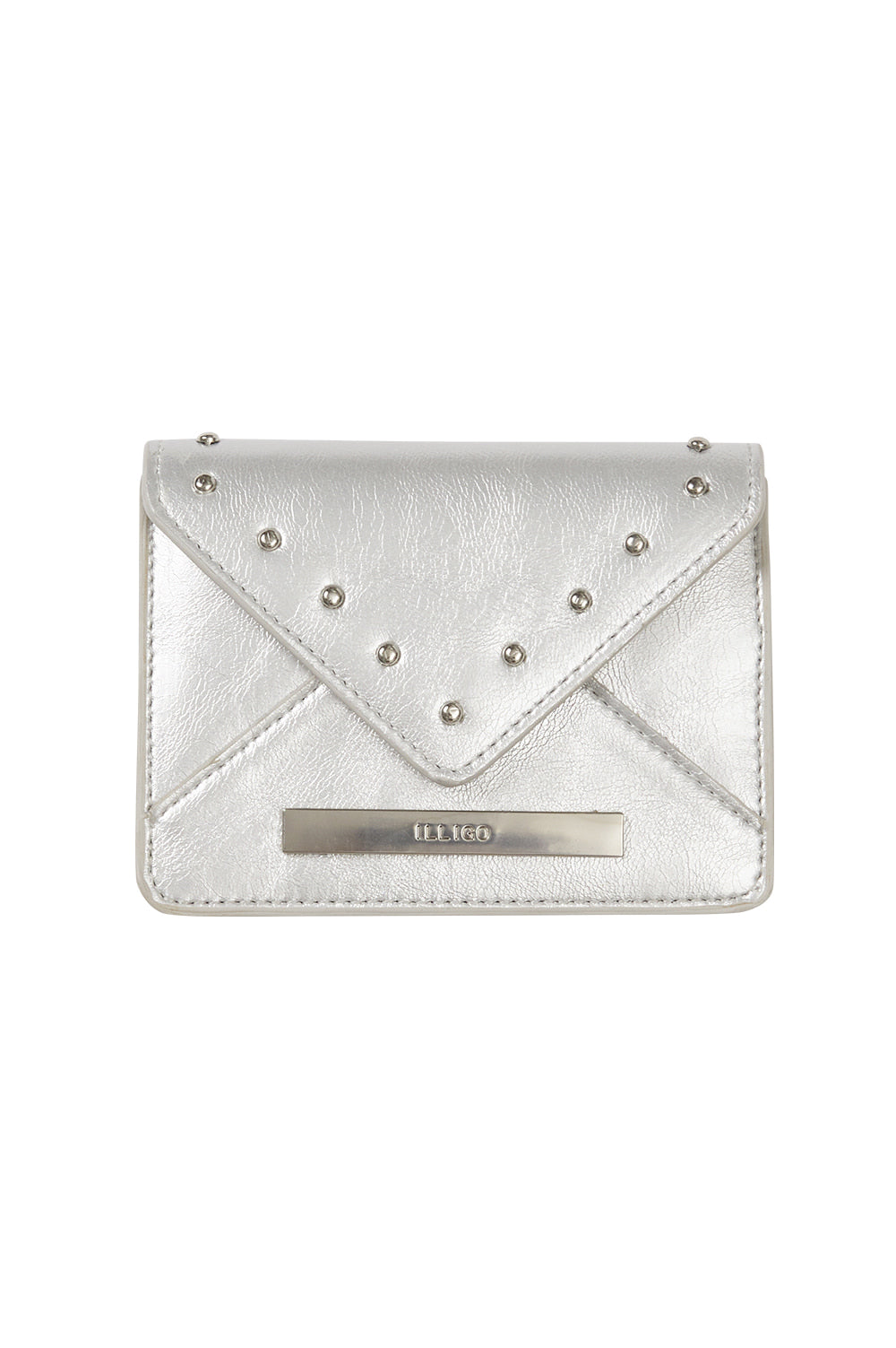 illigo - [Pre-order delivery on 09/30] Letter Fold Card Wallet Silver