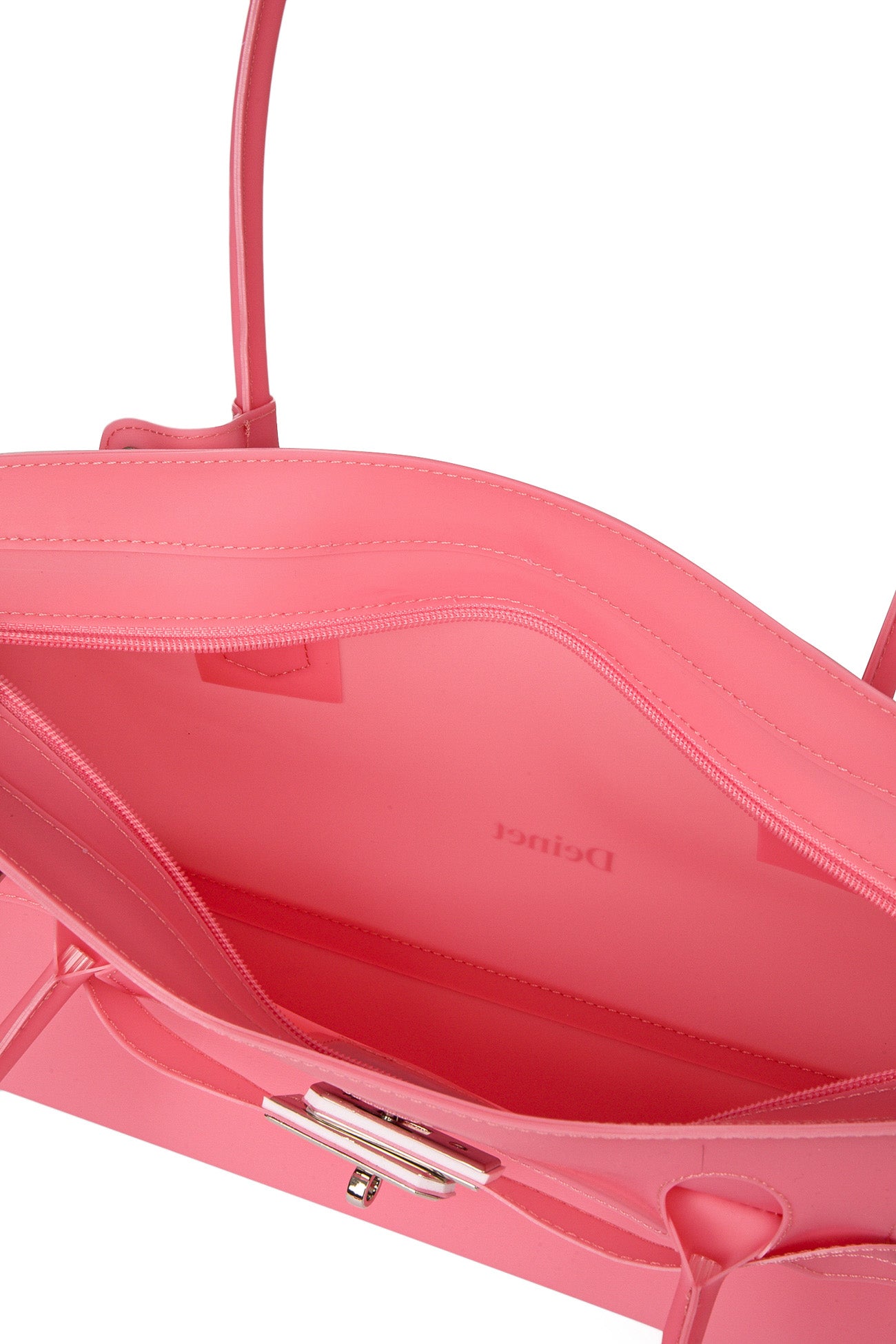Jelly Firkin-JELLY TWO-WAY BAG IN CORAL