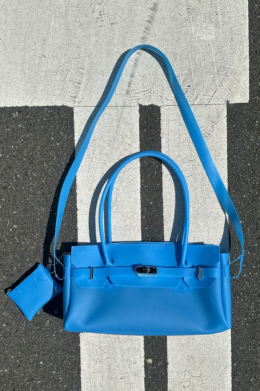 Jelly Firkin-ELLY TWO-WAY BAG IN BLUE