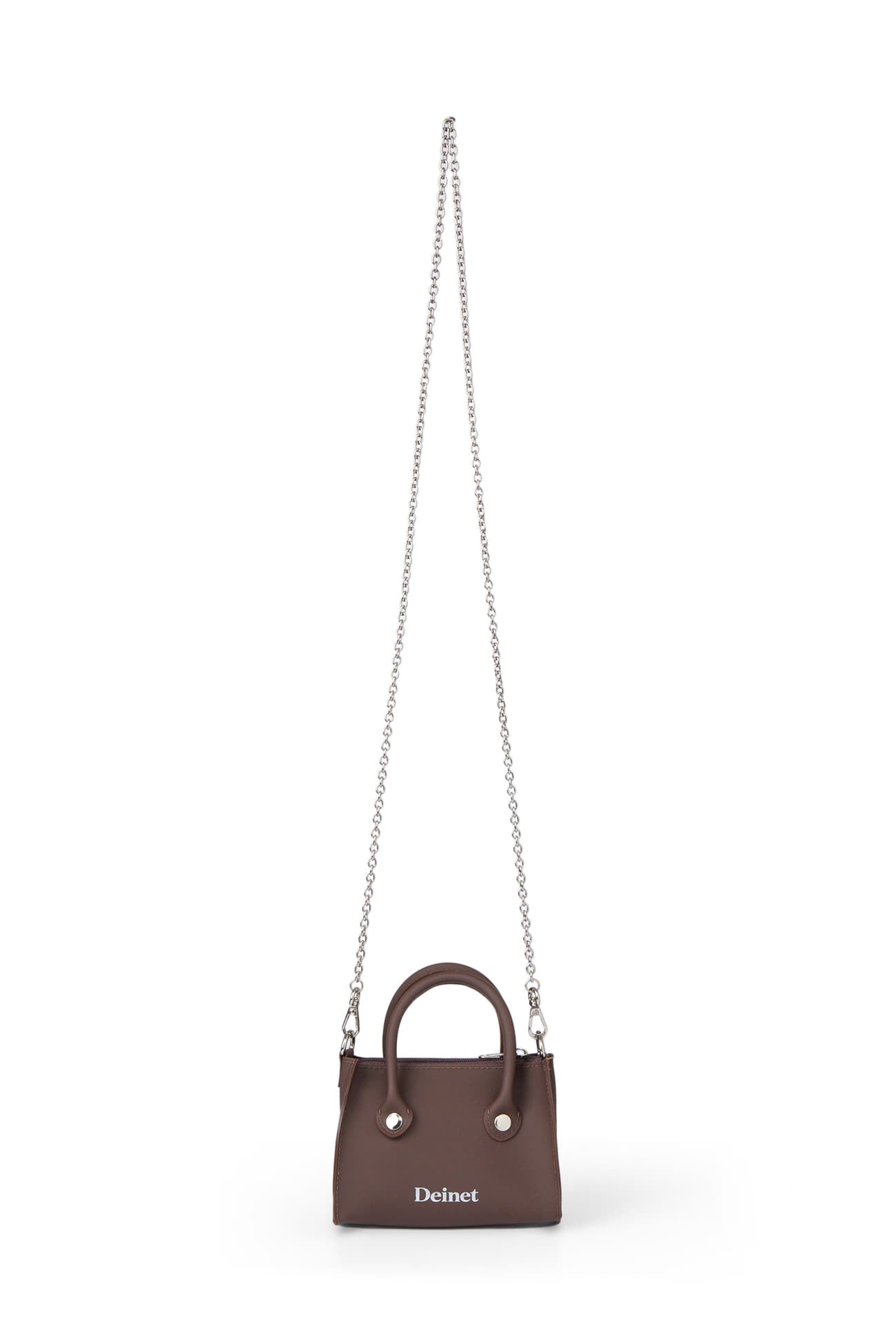 🫧JELLY BAG🫧 - JELLY CHAIN MINI BAG IN BROWN