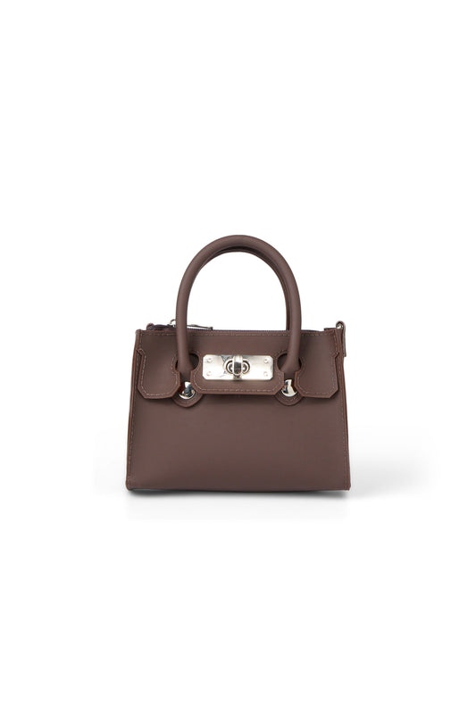 🫧JELLY BAG🫧 - JELLY CHAIN MINI BAG IN BROWN