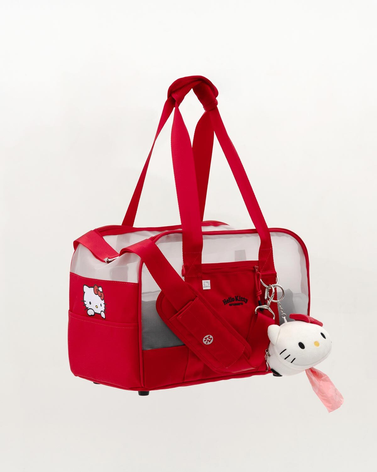 [10/10 KR出貨] HELLO KITTY X ARUMARU POOP BAG KEY RING_WHITE