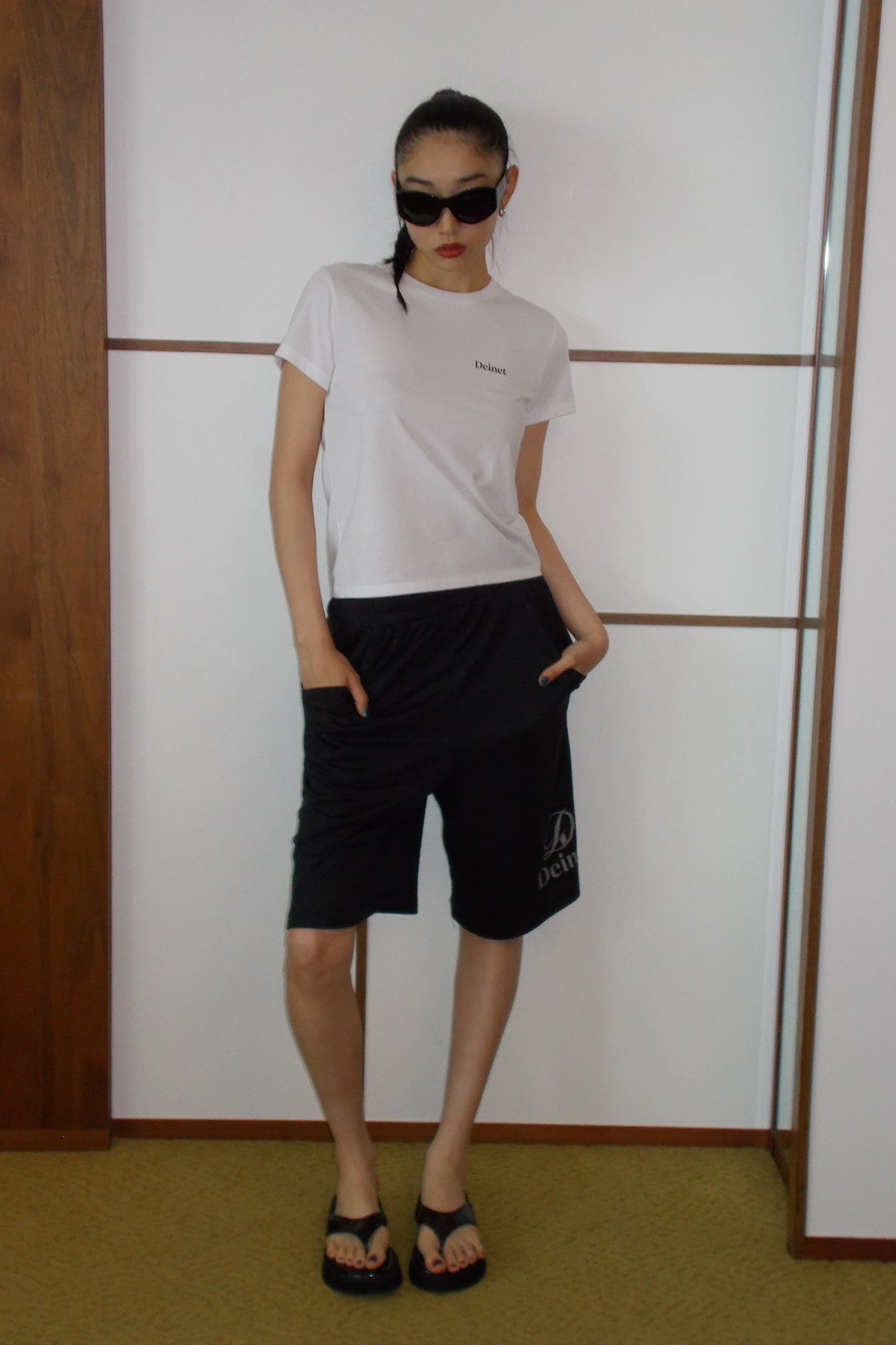 Deinet - JELLY FLIP FLOP IN BLACK