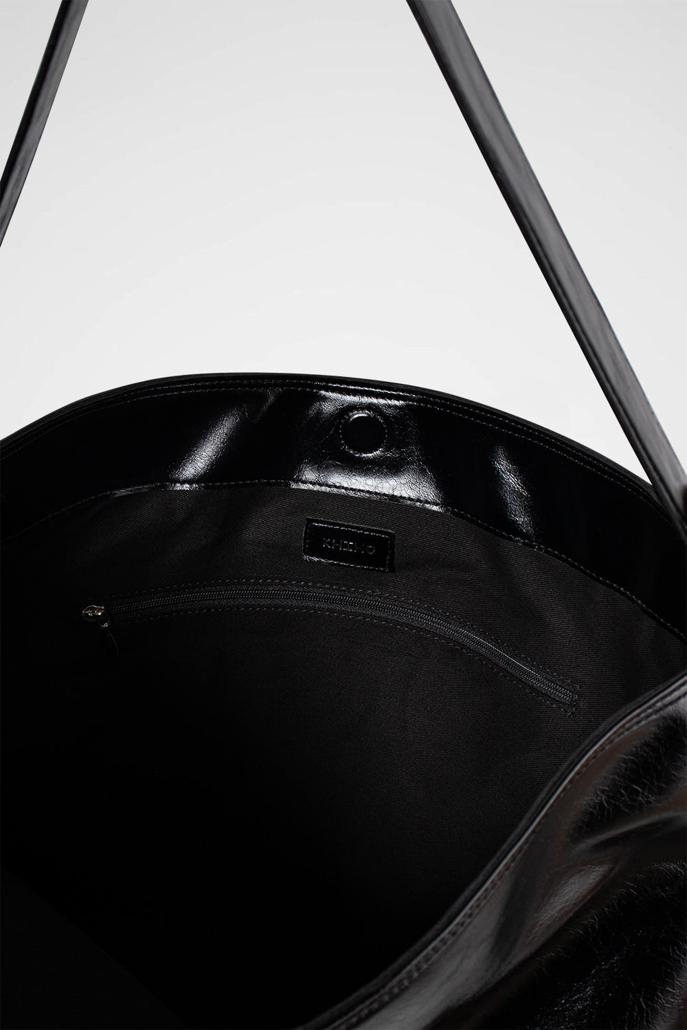 KHIHO -  DIDI BELTED BIG BAG(2-WAY) / BLACK