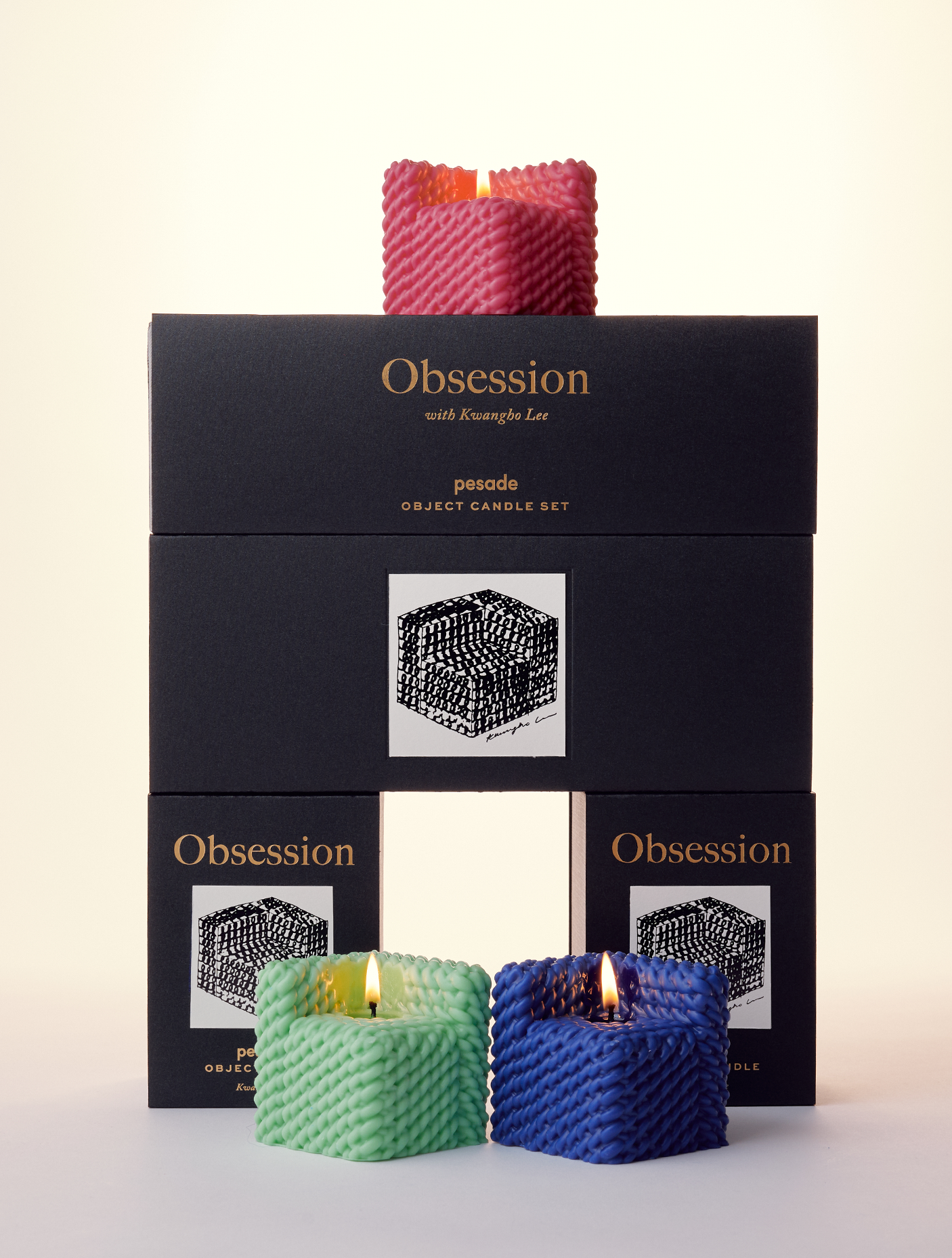 Pesade | Obsession object candle - Set