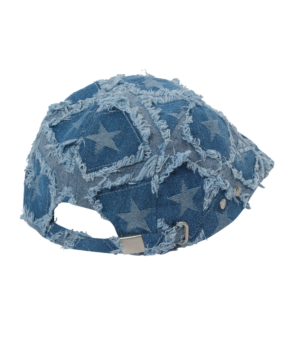 Star Rivet Hunting Cap [Light Denim]