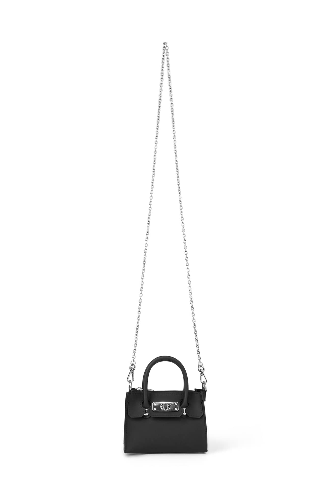 🫧JELLY BAG🫧 - JELLY CHAIN MINI BAG IN BLACK