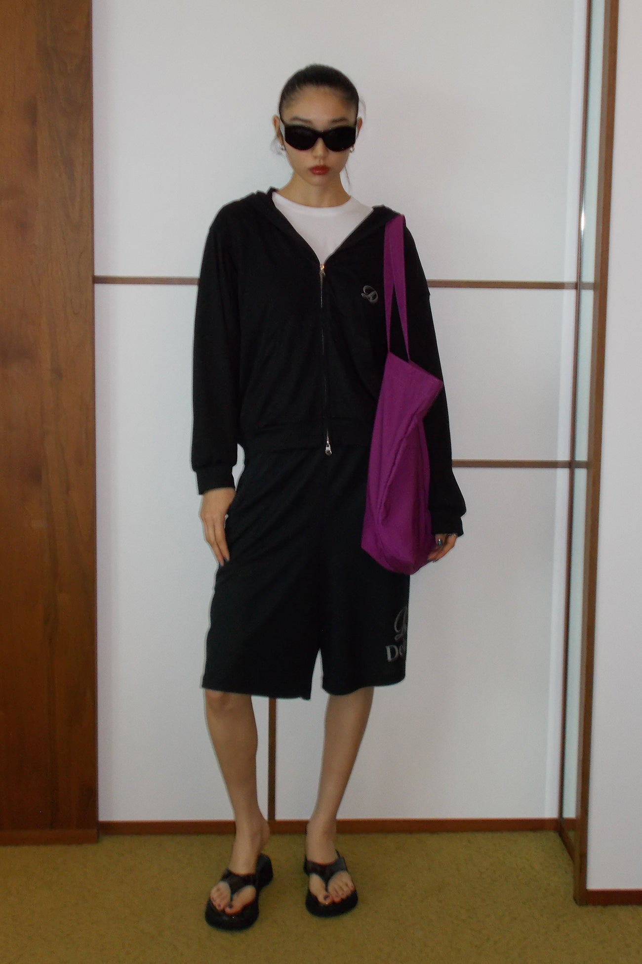 Deinet - JELLY FLIP FLOP IN BLACK