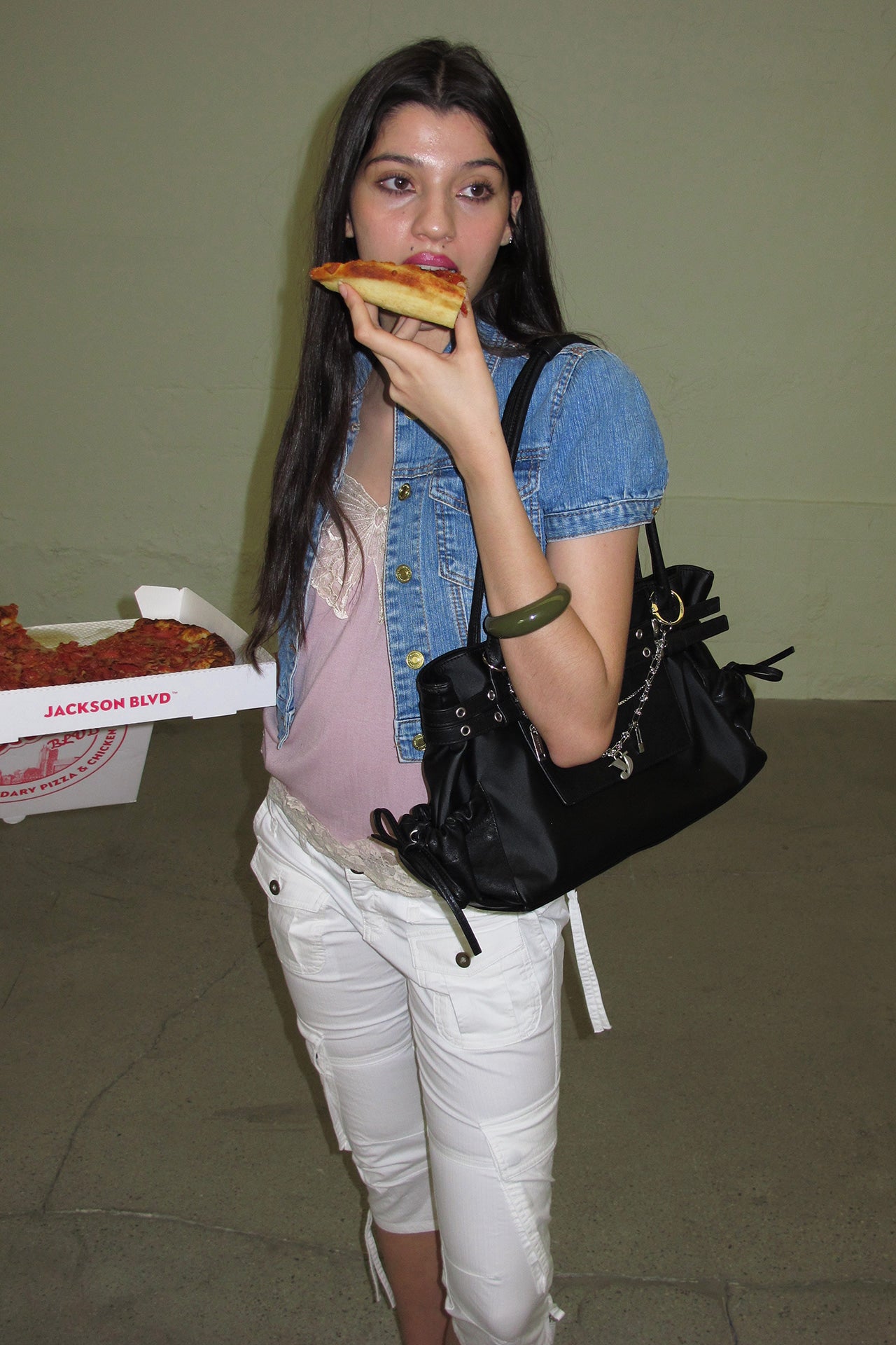 yeomim - 미디움 타운 벨트 백 medium town belt bag (nylon black)