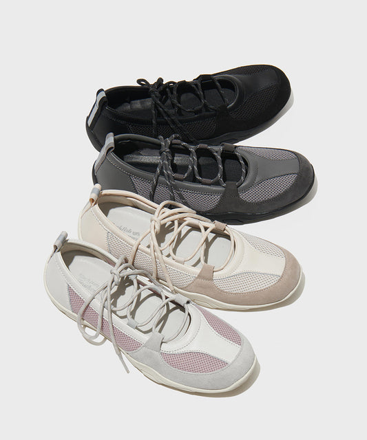 NICOLE LACEUP SNEAKERS - 4color