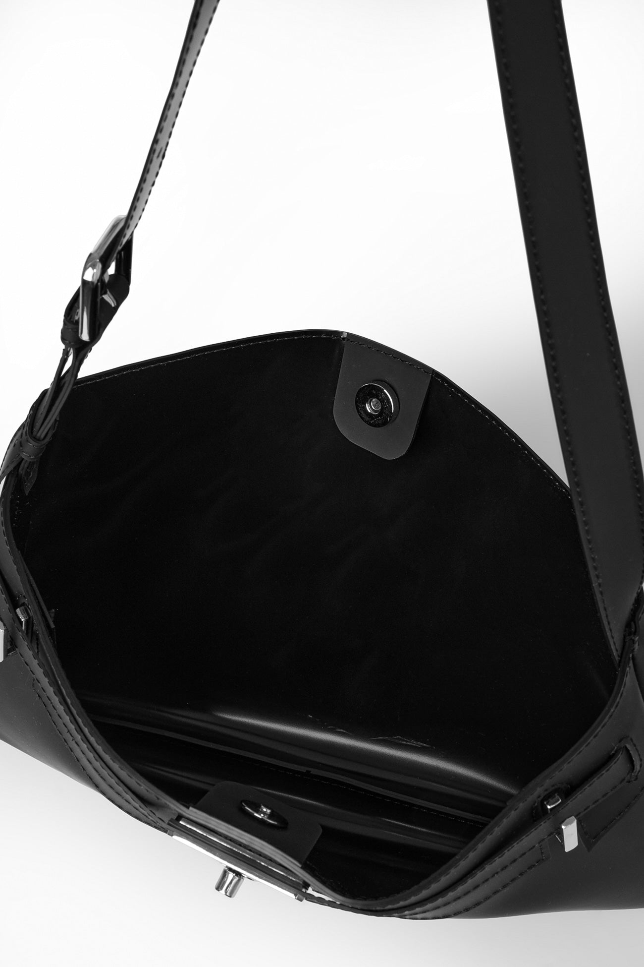 🫧JELLY BAG🫧 - JELLY TWO-WAY MIDDLE BAG IN BLACK