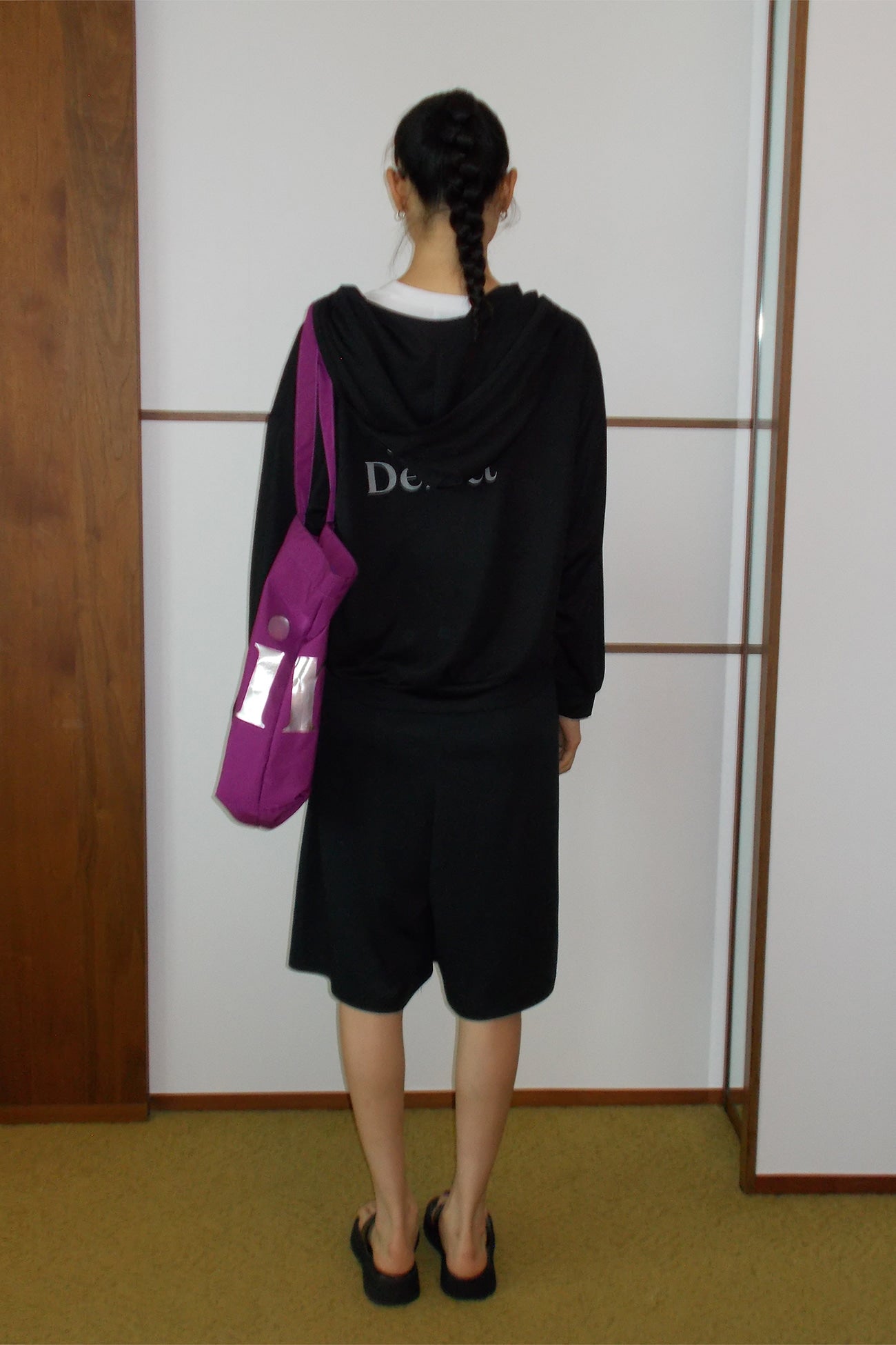Deinet - JELLY FLIP FLOP IN BLACK