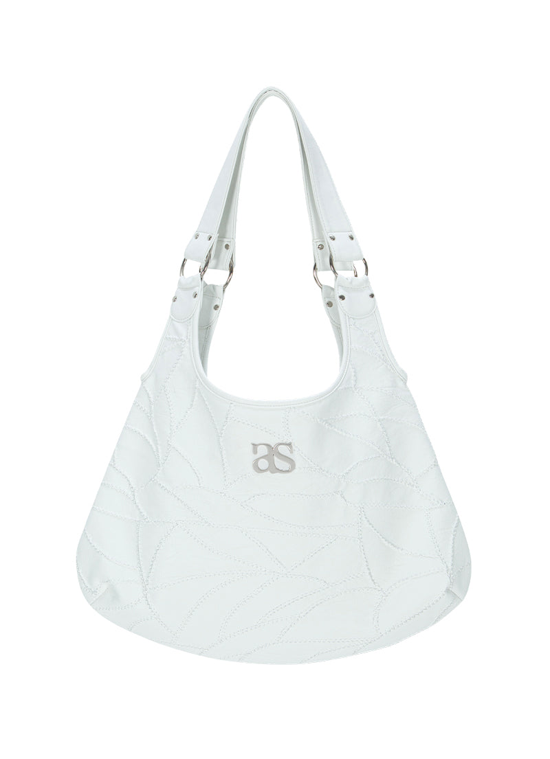 ASON - BECKY SHOULDER BAG / WHITE