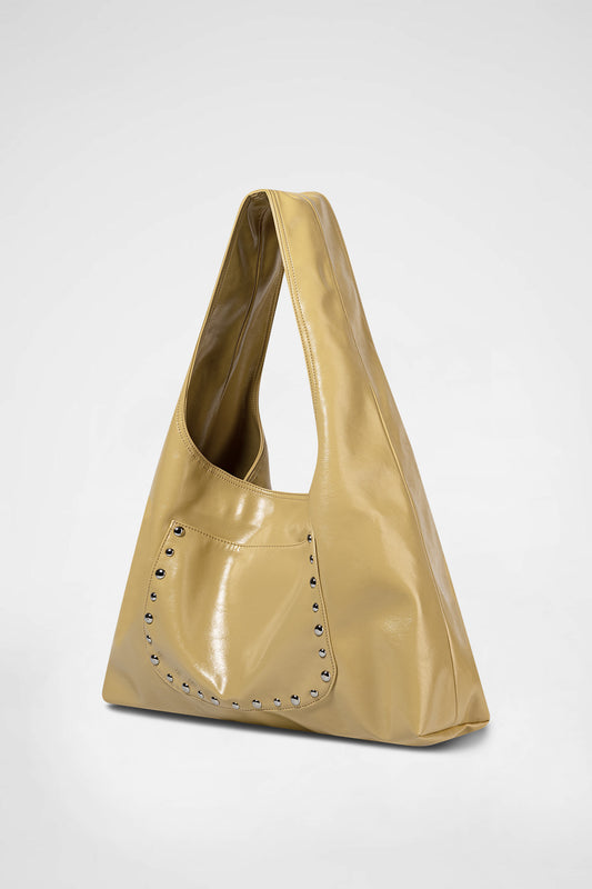 KHIHO - STUD POPO BAG (POCKET POINT) / YELLOW