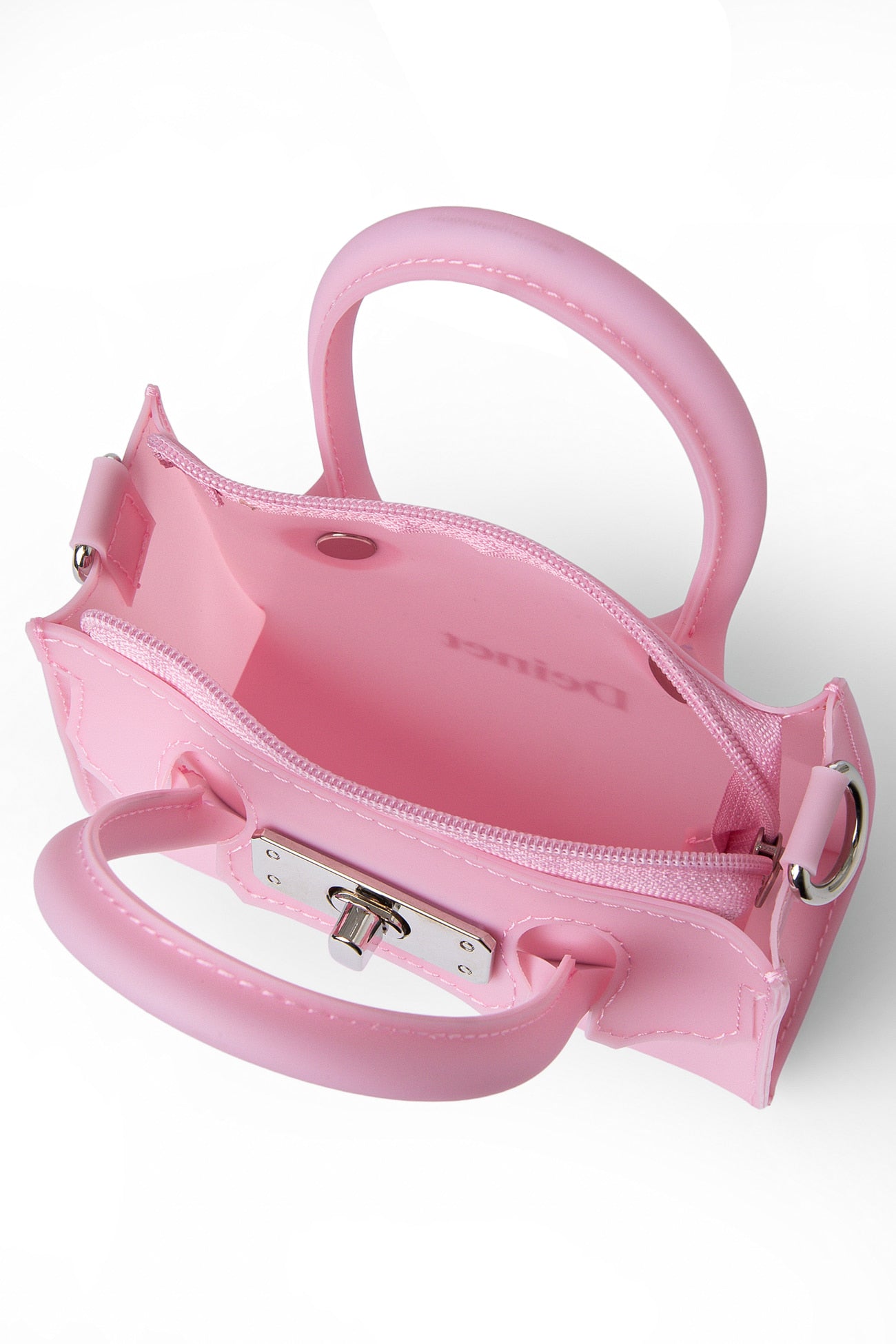 🫧JELLY BAG🫧 - JELLY CHAIN MINI BAG IN PINK