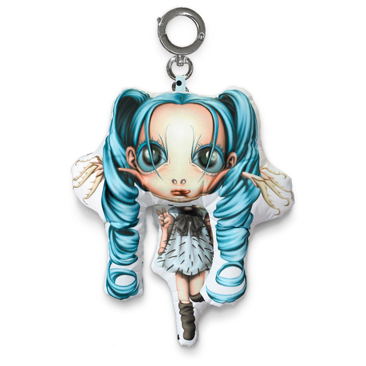 Ornamental body cushion keyring, Fairy