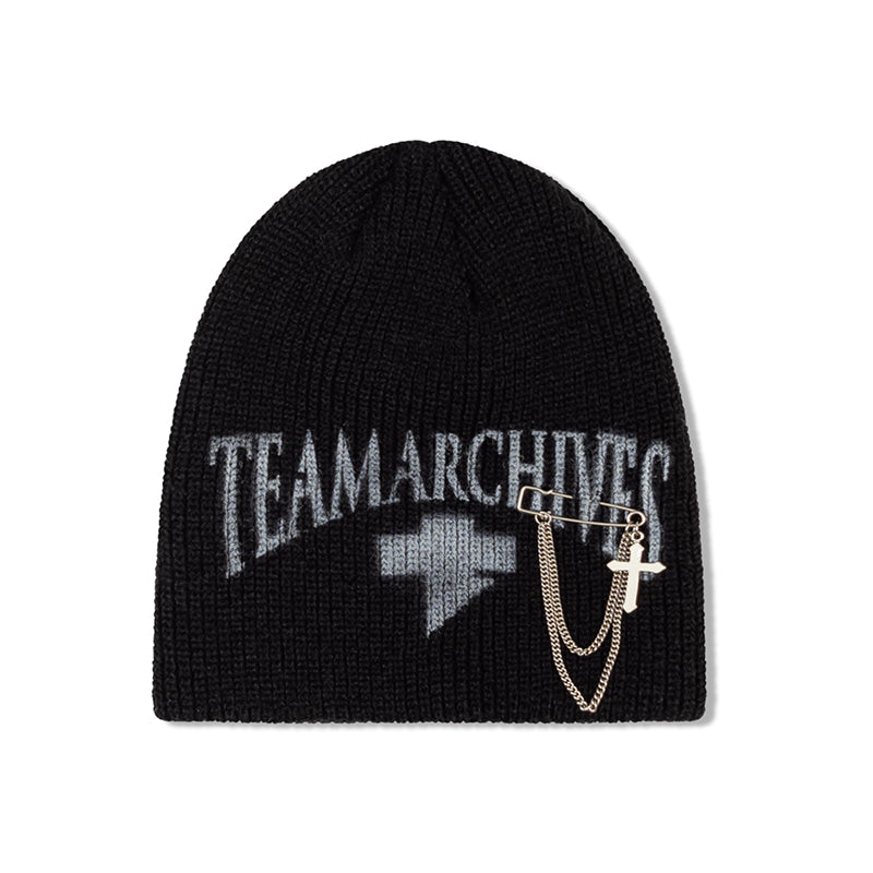 [2차 리오더]TEAMARCHIVES BEANIE (BLACK)