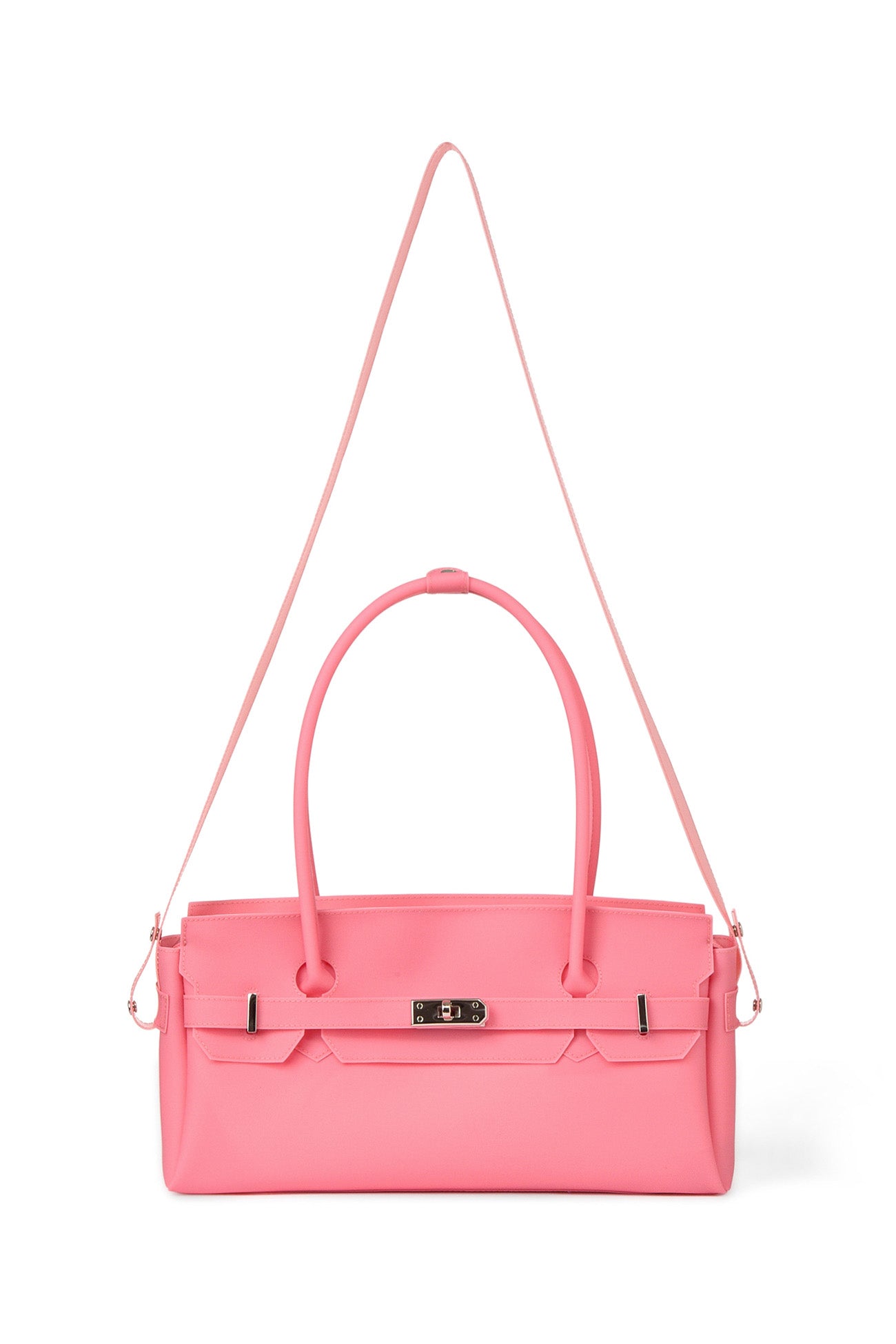 Jelly Firkin-JELLY TWO-WAY BAG IN CORAL