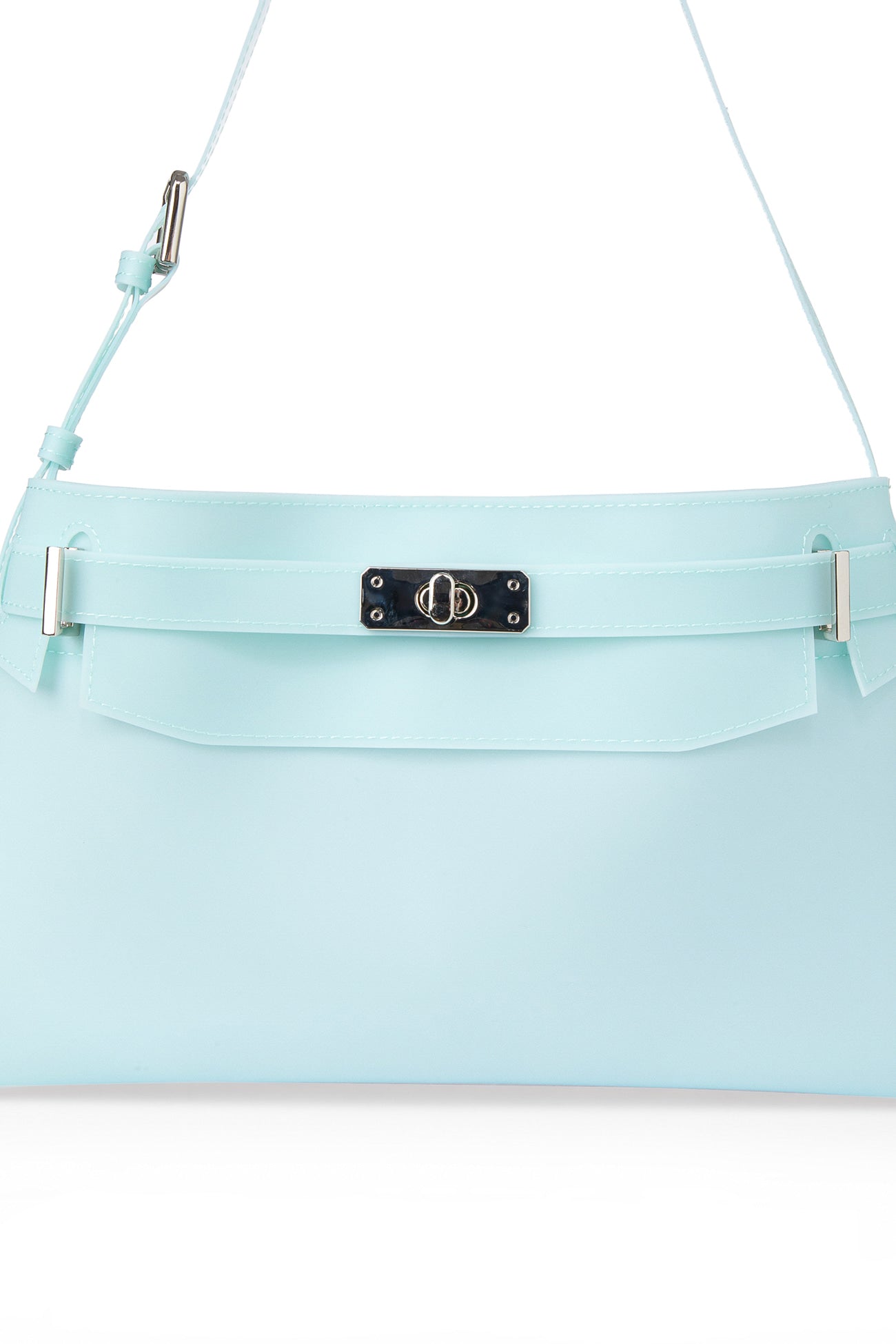 🫧JELLY BAG🫧 - JELLY TWO-WAY MIDDLE BAG IN ICE BLUE