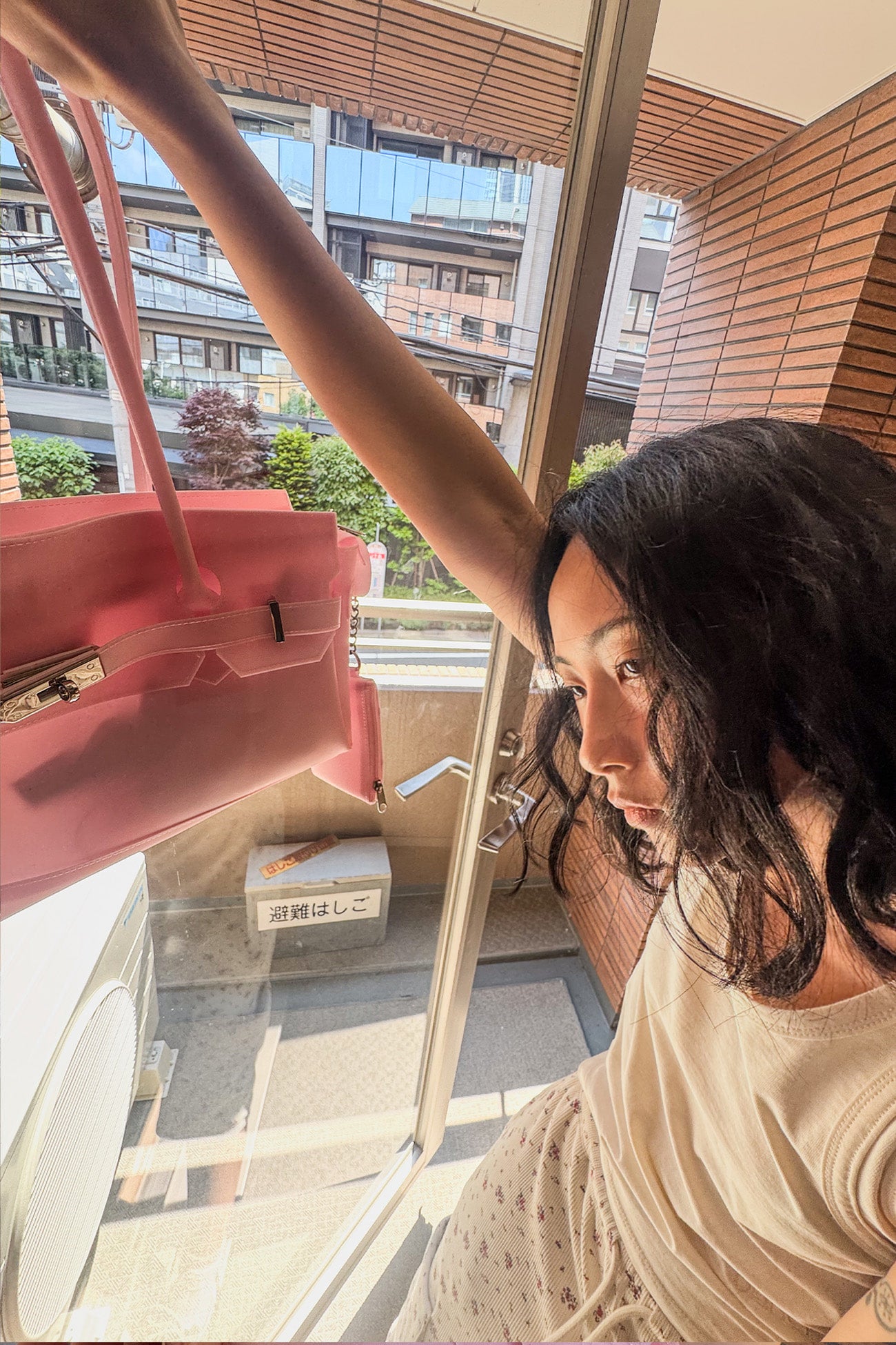 Jelly Firkin-JELLY TWO-WAY BAG IN PINK