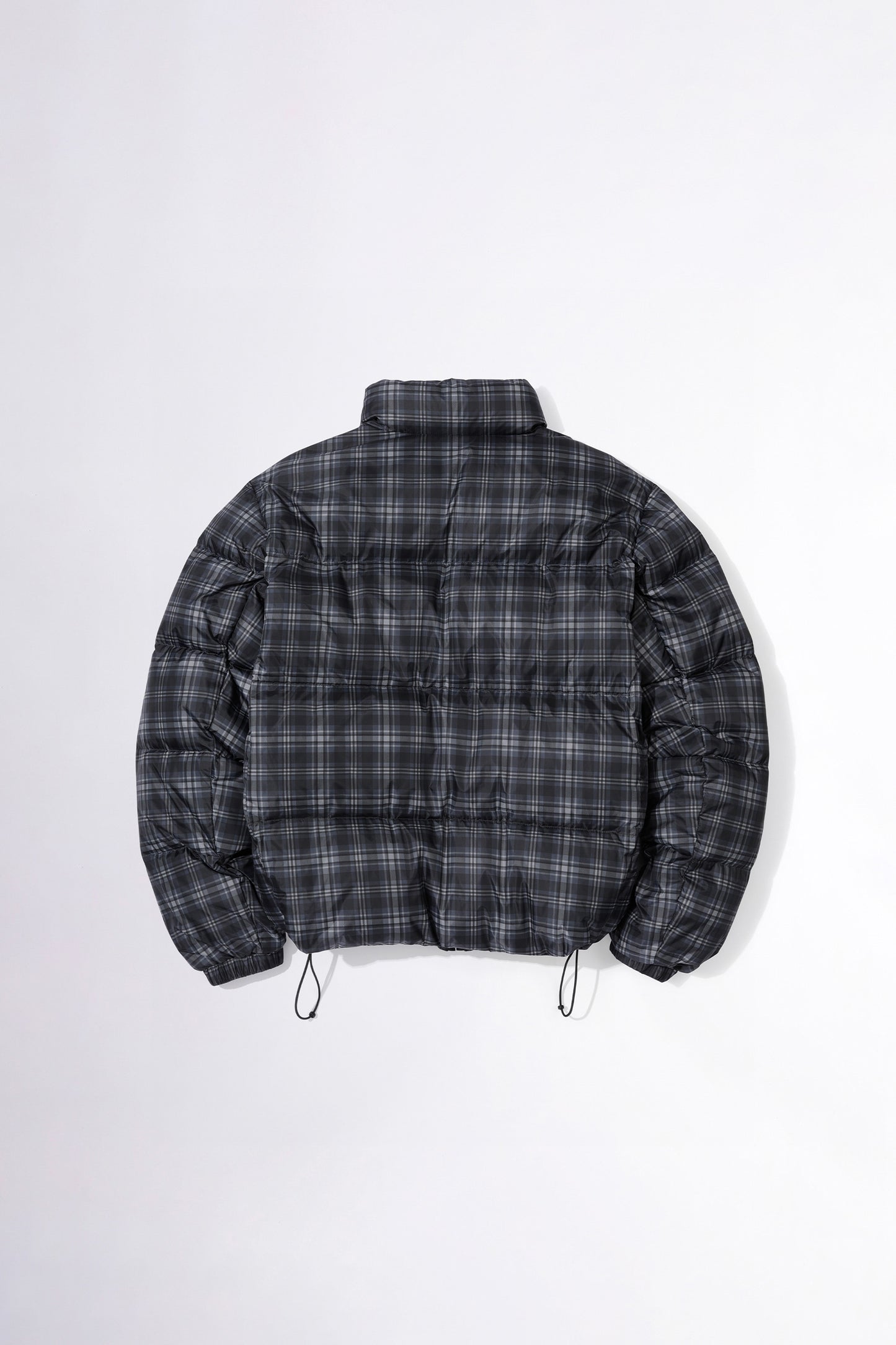 107 Puffer Down Plaid Blue