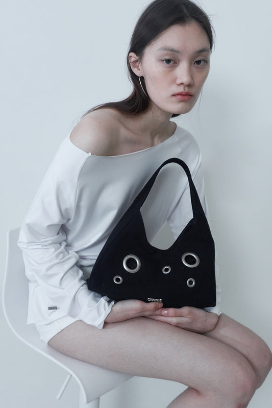 cerric - PUNCHING MINI BAG / BLACK