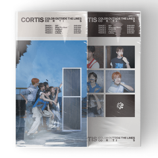 CORTIS - The 1st EP [COLOR OUTSIDE THE LINES] (Weverse Albums ver.)(Random/Set)