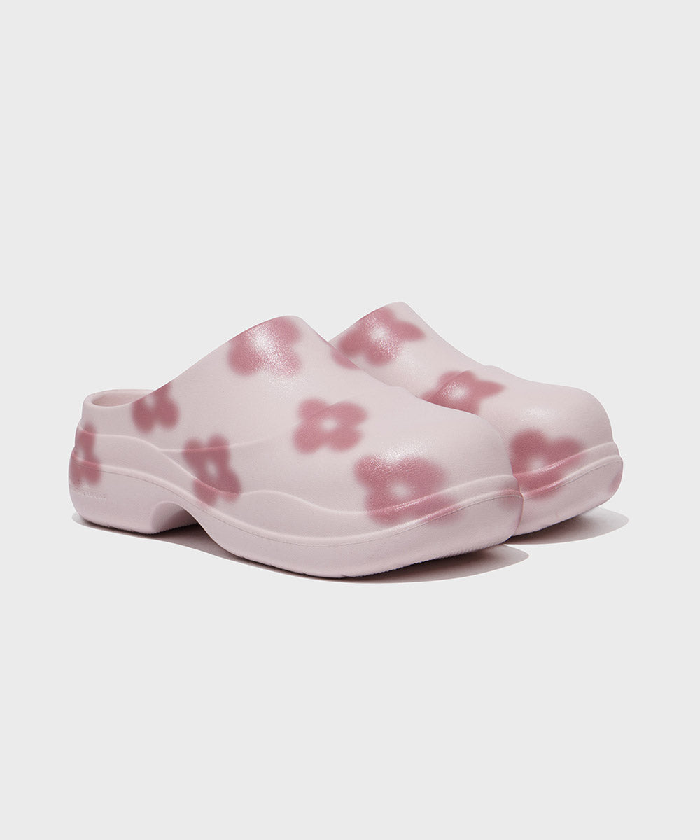 [X MINJUKIM] FLORAL SHADOW CLOG - 3color