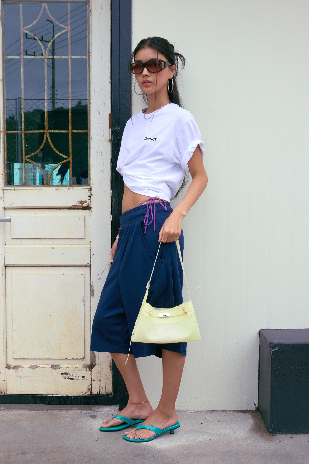 🫧JELLY BAG🫧 - JELLY TWO-WAY MIDDLE BAG IN BUTTER