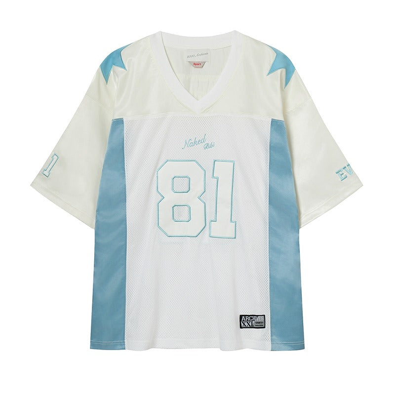 [2차 리오더] BIBI FOOTBALL T-SHIRT (SKY BLUE)