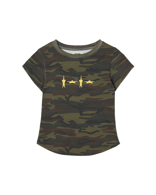 aeae - STAR SIGN TEE [VINTAGE CAMO]