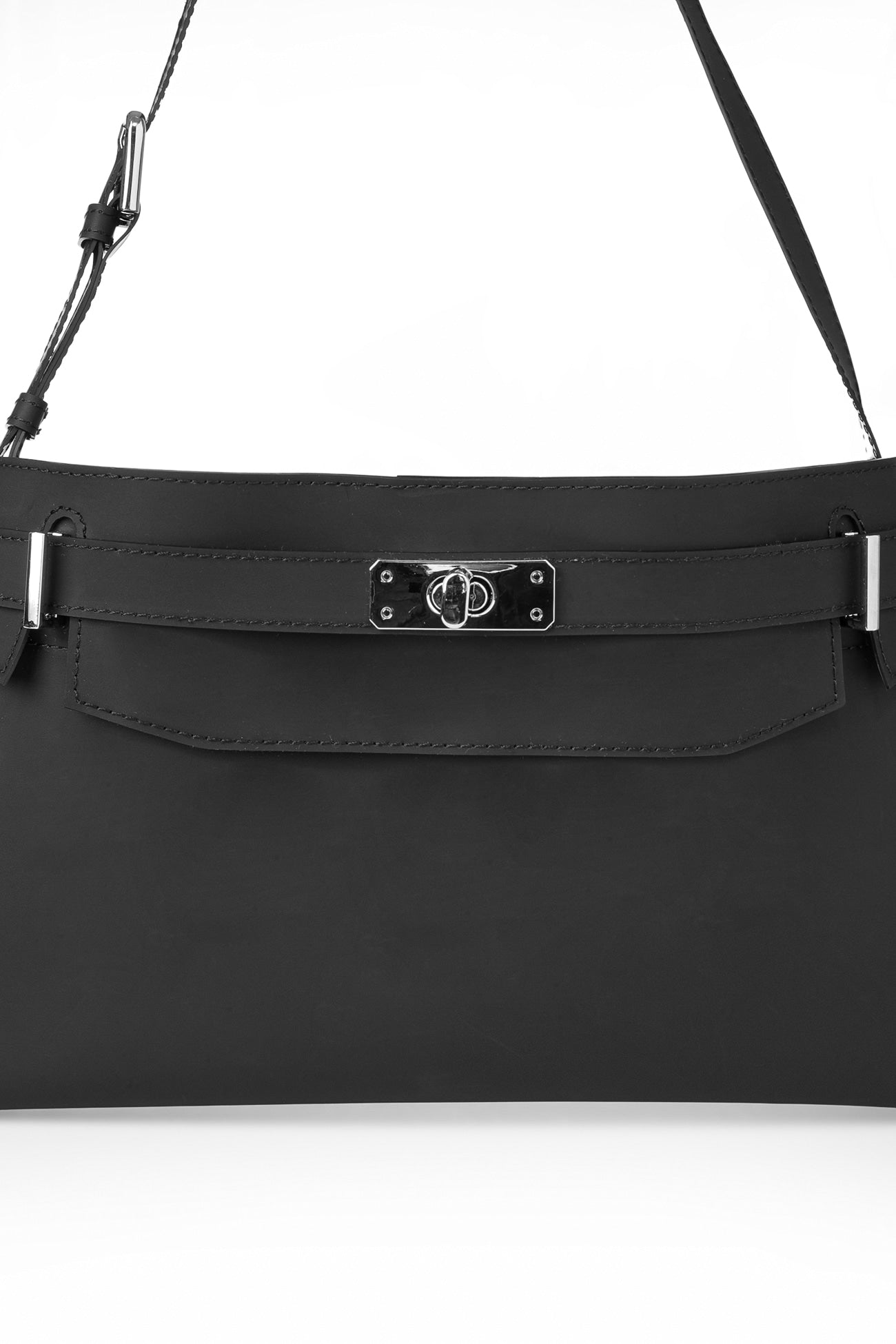 🫧JELLY BAG🫧 - JELLY TWO-WAY MIDDLE BAG IN BLACK
