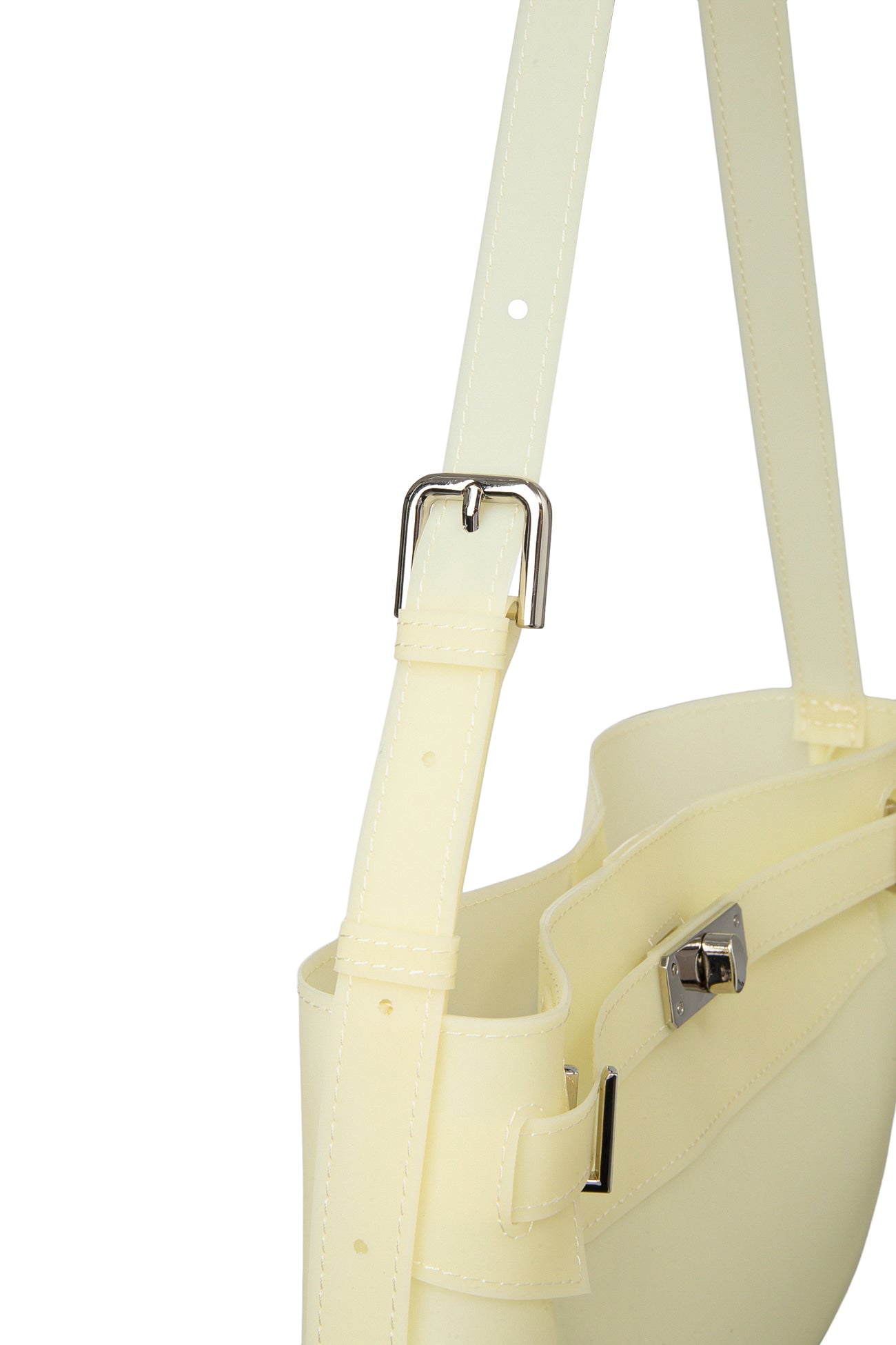 🫧JELLY BAG🫧 - JELLY TWO-WAY MIDDLE BAG IN BUTTER