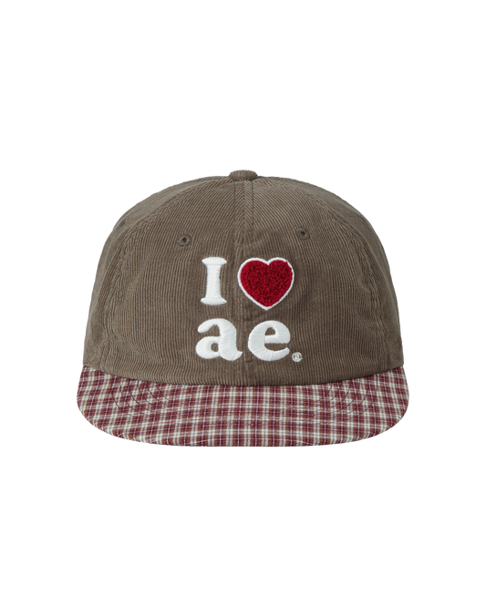 aeae - CHECK BALL CAP [BEIGE]