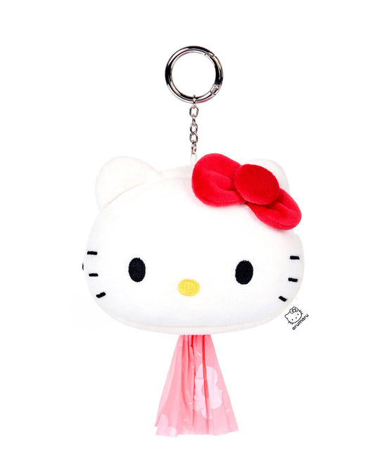 [10/10 KR出貨] HELLO KITTY X ARUMARU POOP BAG KEY RING_WHITE