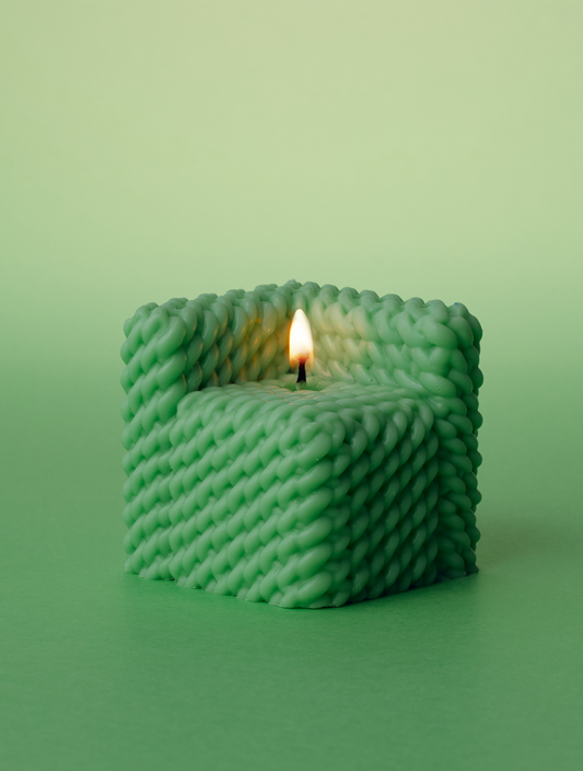 Pesade | Obsession object candle - Green