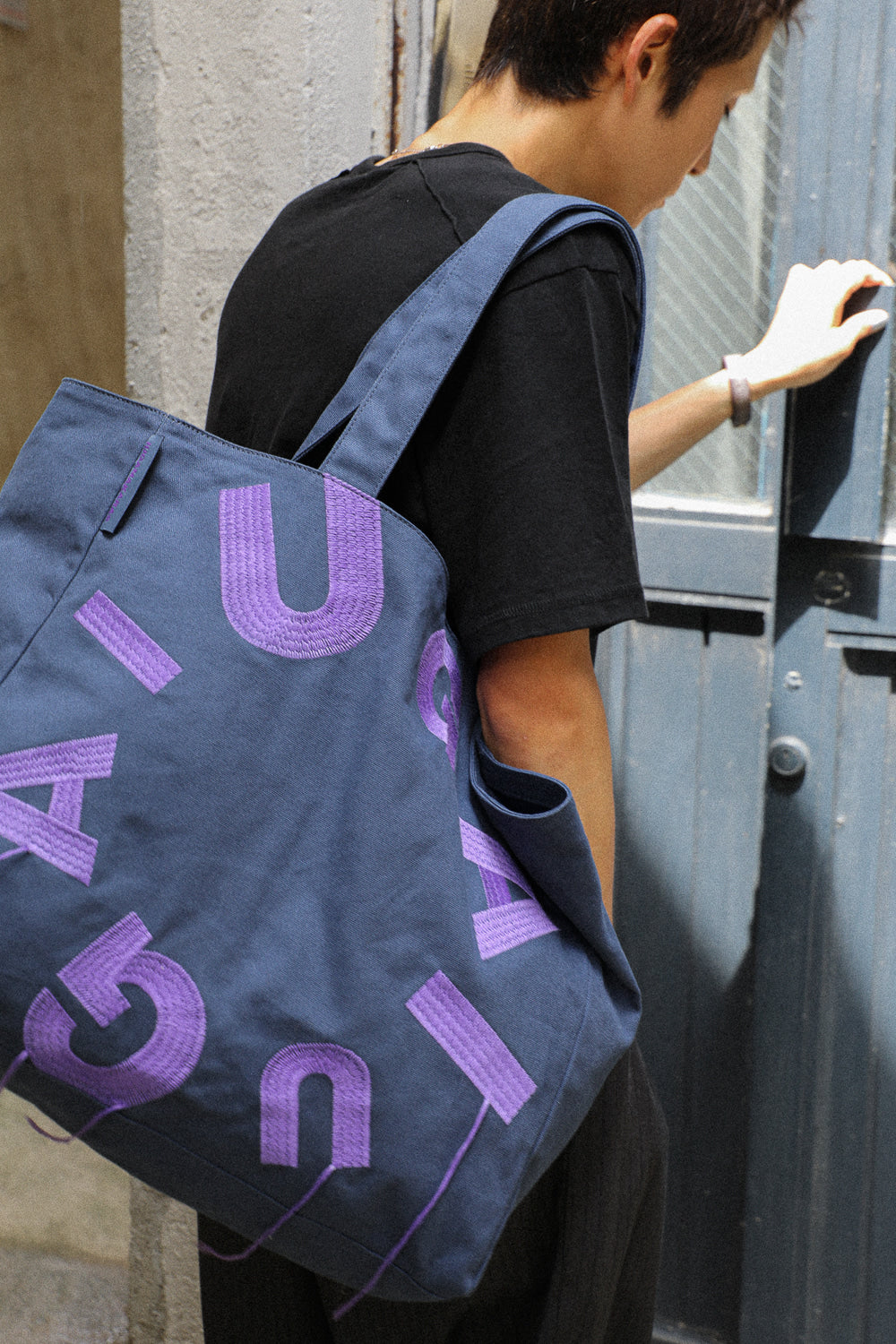 IUGA - IUGA Big Shopper Bag (Navy)