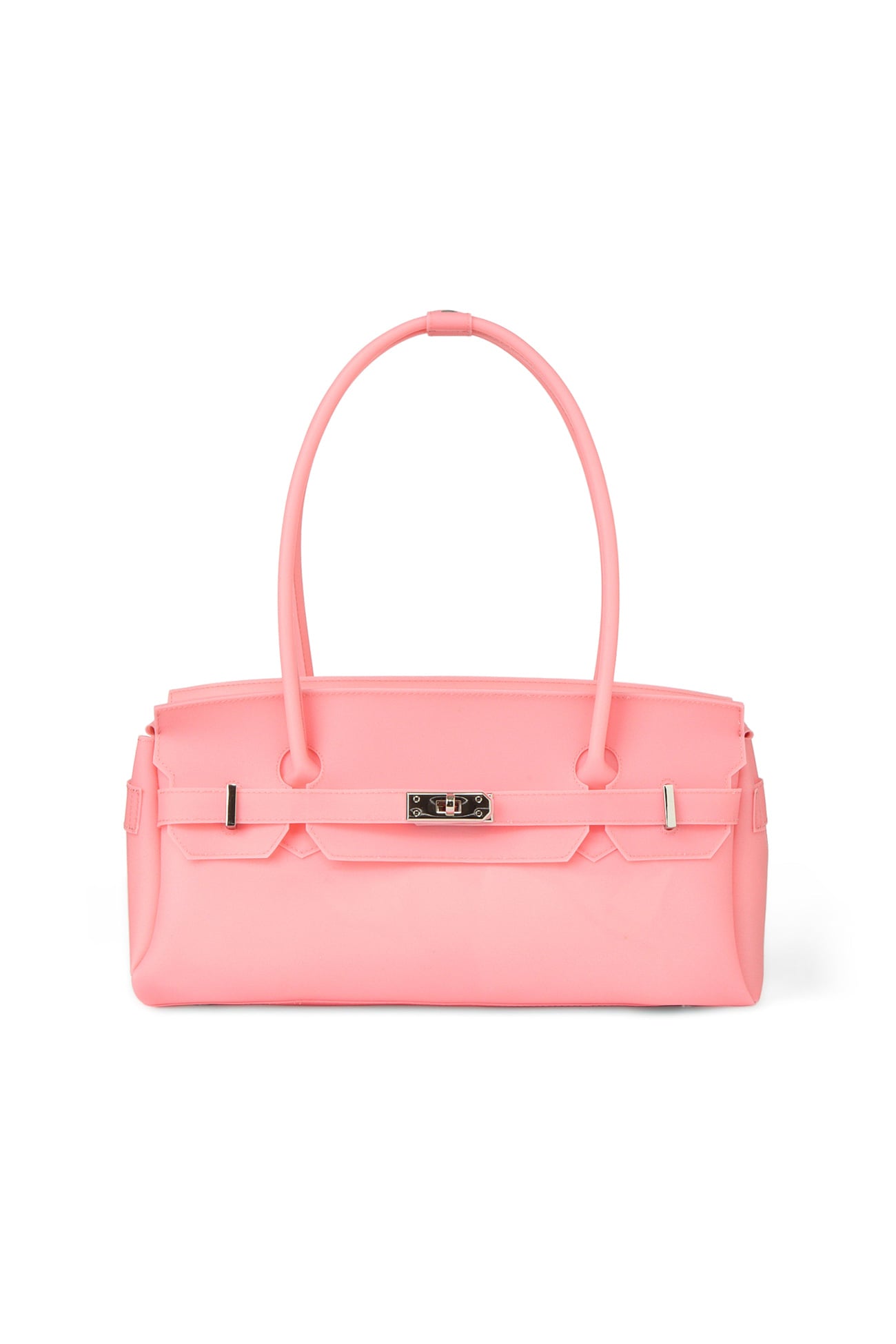Jelly Firkin-JELLY TWO-WAY BAG IN DEEP PINK