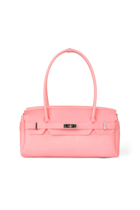 Jelly Firkin-JELLY TWO-WAY BAG IN DEEP PINK